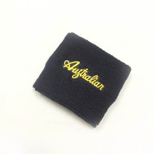 رباط معصم رياضي مرن للدراجات واللياقة البدنية، مصنوع من القطن المخطط حسب الطلب - Product Image 5