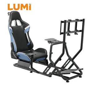罗技G25 G27 G29 G920汽车F1 GTR模拟座椅1的LRS09-BS03游戏赛车模拟模拟器驾驶驾驶舱装备