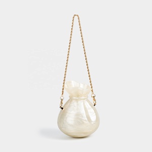 Bolso de mano de acrílico 2026, tipo clutch para noche, con efecto mármol, para mujer, bandolera, bolso cubo con purpurina, bolso de mano único con efecto mármol - Product Image 6