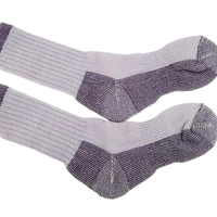 Chaussettes de randonnée respirantes en laine mérinos pour sports d'hiver, édition classique pour hommes, impression numérique, accessoires de randonnée