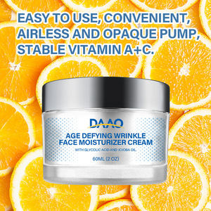 Crème visage anti-âge naturelle au thé vert, vitamine C et huile de rose musquée, hydratant pour les rides, les taches brunes et l'acné - Product Image 6