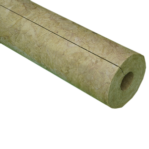 Kaihua LH-P 128 kg/m³ đá len cách nhiệt đường ống cho hệ thống đường ống công nghiệp chịu nhiệt độ cao 650 ° C - Product Image 1