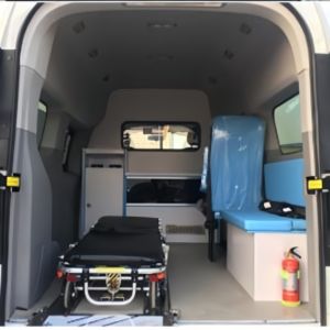 Véhicule d'ambulance médicale de sauvetage Naveco ICU avec transmission automatique électrique, fabricant chinois, avec ECG, civière, DEA - Product Image 6