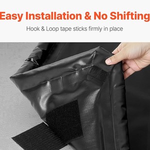 Tapis <span class=keywords><strong>de</strong></span> protection <span class=keywords><strong>de</strong></span> garage en PVC noir multi-tailles, tapis <span class=keywords><strong>de</strong></span> sol antidérapant et imperméable avec raclette pour le stationnement et le lavage <span class=keywords><strong>de</strong></span> voitures - Product Image 3