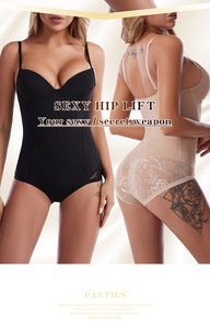 Wholesale Seamless Backless Thong Bodysuit <strong>Shapewear</strong> for Women Invisible Under Dress <strong>Plunge</strong> Bra Body Suit - Product Image 6