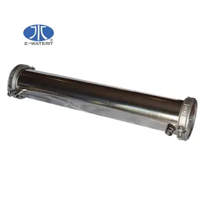 4040 stainless steel membrane housing with end port / RO membrane holder