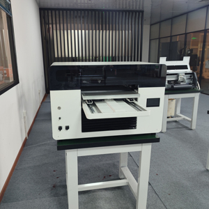 Meilleur prix 40*50 <span class=keywords><strong>Petite</strong></span> <span class=keywords><strong>imprimante</strong></span> UV 50*40 Machine d'impression à plat UV avec têtes XP600 ou têtes d'impression DX7. - Product Image 1