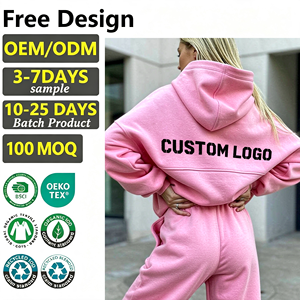 Ensemble deux pièces LEDUO pour femmes, tenue décontractée, sportswear, streetwear, ensemble jogging sweat-shirt et pantalon de survêtement, vêtements pour femmes - Product Image 1