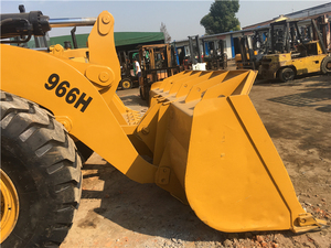 รถตักล้อยาง CAT 966H มือสอง รับน้ำหนักได้ 15 ตัน รุ่นปี 2020 กำลัง 92 กิโลวัตต์ ใช้งานมาแล้ว 2500 ชั่วโมง เครื่องยนต์ เกียร์ และปั๊ม สภาพดีเยี่ยม ขาย - Product Image 5