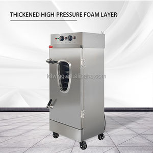 Gabinete de vapor eléctrico de cocina comercial KITWIN BY-120 12KW 380V 12 bandejas para arroz al vapor restaurantes Catering empresas - Product Image 5