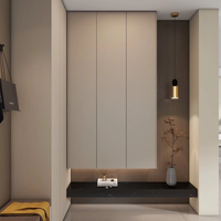 Meubles de salon européens de luxe de haute qualité, armoire à chaussures moderne sur mesure pour la solution d'organisation de la maison
