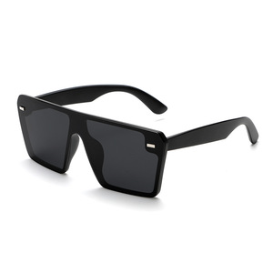 Gm Lunettes de soleil pour hommes 58-18-142 Pc Frame Tac Lens Protection UV400 Couleur grise Monture large Verres intégrés - Product Image 2