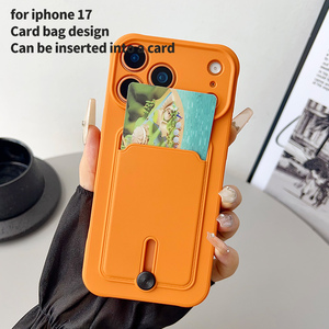 Custodia a <span class=keywords><strong>Portafoglio</strong></span> in TPU Morbido di Lusso Colore Caramella con Porta Carte Scorrevole per <span class=keywords><strong>iPhone</strong></span> 17 14 15 Pro Max 16 Plus 13 12 11 - Product Image 6