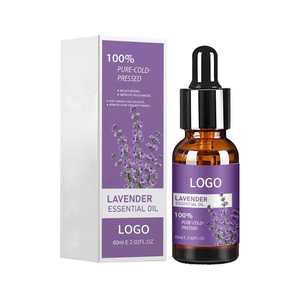 Huile Essentielle de Lavande Non Diluée 60ml Nourrissante pour la Peau Apaisante pour le Sommeil Aromathérapie Logo Personnalisé Massage Relaxant & Diffuseur - Product Image 1