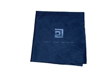 Vente en gros de chiffons de nettoyage en microfibre suédée pour polissage de bijoux, avec impression personnalisée de marque, et pochettes pour bijoux et lunettes en microfibre