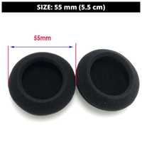 Coussinets de remplacement à livraison rapide pour écouteurs, coussinets en mousse pour casques audio, éponge 40 mm