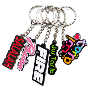 Hot Selling Keyrings Metal Key Chain Custom logo Promotional Designer Enamel Keychains Accessories