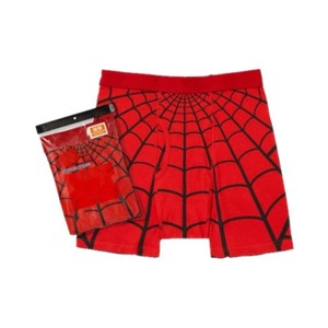 American-style Long-length Mid-rise <strong>Boxer</strong> Briefs Plus-size Spider-themed Base Layer Loose-fit ODM Streetwear Underwear - Product Image 6
