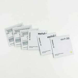 Aangepaste huidverzorgingslotioncrème verpakking Plastic kleine cosmetische monsterzakjes Mylar-foliezakken - Product Image 1