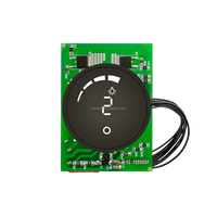Modul Layar & Kontrol Universal untuk Penghisap Asap Dapur Elektrik HLR-1100 - Panel Sentuh dengan Kontrol Kipas & Lampu