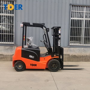 TDER-mini carretilla elevadora eléctrica de 4 toneladas, con neumático sólido - Product Image 2