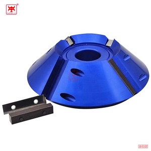 NOUVEAU Meilleure vente tête de rabot à chanfreiner à 45 degrés pour la fabrication d'escaliers en <span class=keywords><strong>bois</strong></span> avec plaquettes de rechange en carbure chanfrein - Product Image 3