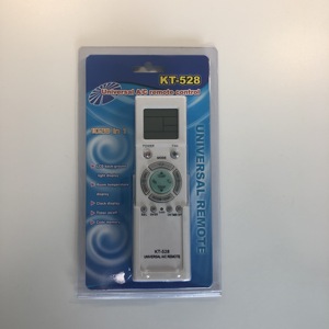 <span class=keywords><strong>Telecomando</strong></span> <span class=keywords><strong>universale</strong></span> AC KT-528 nuovo per condizionatori AUX Carrier Sanyo - Product Image 4