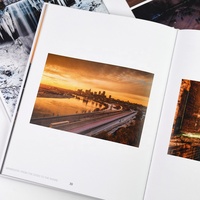 Livre photo personnalisé à couverture rigide, papier couché, livre photo de table basse, impression avec diverses options de finition, échantillon disponible