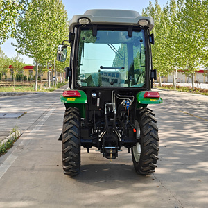 Tracteur agricole 70 CV avec chargeur, valve, cabine climatisée 8+8, chauffage, ROPS - Product Image 4