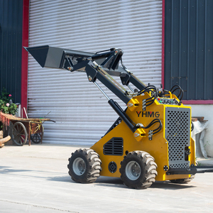 Murah roda mesin Epa selip pemuat Minicargador SkidSteer pemuat lampiran Mini selip kemudi pemuat Diesel - Product Image 5