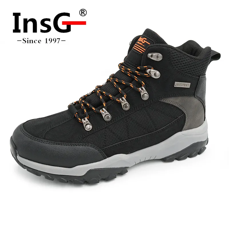 New Design Light Weight Walking Style Waterproof Trekking Shoes Hiking Boots Men Outdoor