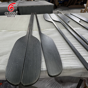 Tùy chỉnh màu đen chải nhôm cửa xử lý thích hợp cho triển lãm trung tâm trang trí kỹ thuật sảnh khách sạn Front doorhandle - Product Image 2