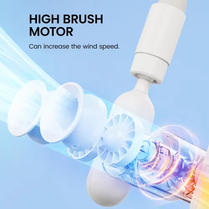 Mini Ventilador de Cuello Plegable sin Aspas con Tres Velocidades, Carga Rápida, Batería de 4000mAh para Deportes al Aire Libre y Uso en el Automóvil - Product Image 4