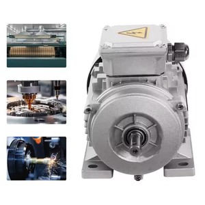 삼상 380V 수평 알루미늄 쉘 비동기 모터 1500RPM 샤프트 14mm 구리 코일 AC 모터 IP55 보호 - Product Image 5