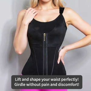 Corset amincissant colombien personnalisé avec logo, <span class=keywords><strong>gaine</strong></span> sculptante pour femme avec soutien-gorge intégré, <span class=keywords><strong>gaine</strong></span> amincissante pour le ventre, hauts de maintien de la taille pour femmes - Product Image 3