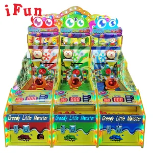 Ifun Greedy Monster Coin Operated Arcade Redemption Game Machine
