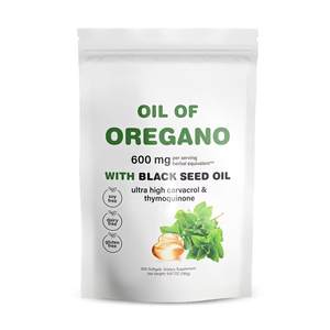 Oregano-olie zachte <span class=keywords><strong>capsules</strong></span>, oregano-olie, voedingsvezel supplementen, oregano-extract, zwarte komijnzaadolie, 300 zachte <span class=keywords><strong>capsules</strong></span> - Product Image 1