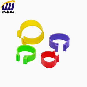 Wanjiachicken Beenring Pluimvee Identificatieband Plastic Vogelvoetenlabel Voor Het Volgen En Beheren Van Boerderijdieren - Product Image 2