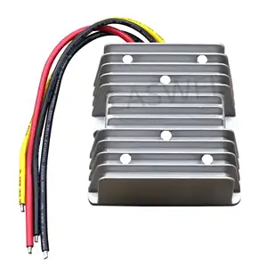 Nuevo convertidor DC directo 12V a 24V 15A 360W fuente de alimentación impermeable para coche