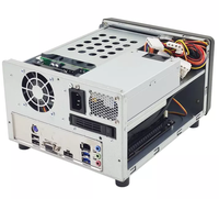 Serveur NAS de stockage compact de bureau à 2 baies Hotswap J4105 4 cœurs M.2 128 Go 4 Go de RAM Ventilateur en alliage d'aluminium Format ATX NAS02-J41 En stock