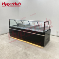 Réfrigérateur vitrine pour boucherie à prix raisonnable, congélateur commercial, double température, affichage, réfrigérateur pour charcuterie
