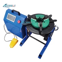 Opération HMI CNC-50 Positionneur de soudage à table rotative de soudage 50KG avec support de torche