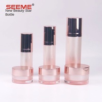 Matériau d'emballage cosmétique de haute qualité 30/50/100 ml bouteille vide d'émulsion d'eau pour crème pour le visage crème pour les yeux mascara pompe étanchéité