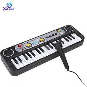 Teclado electrónico Yinyue de 37 teclas con micrófono para niños, juguete educativo, instrumento musical - Product Image 2