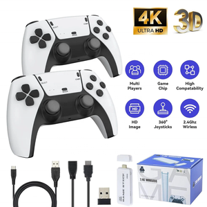 Zongx 4K HD TV 20000 + คอนโซลเล่นเกมย้อนยุคพร้อมที่ควบคุมไร้สาย2 M15ของขวัญที่ยอดเยี่ยมสำหรับเด็ก/ผู้ใหญ่ - Product Image 1