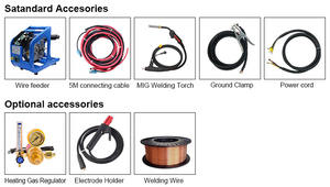 Nueva Máquina de Soldadura MIG Industrial Eléctrica 3 en 1 de Alto Rendimiento 350A con Capacidades para Acero Inoxidable y Alimentador de Alambre - Product Image 5