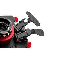 Volante de Carreras SIMAGIC GT Pro, Simulador de Carreras, Aleación de Aluminio, Fibra de Carbono, Centro de Control Inteligente, 8 Botones RGB, Doble PC