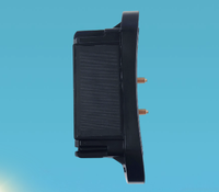 Collier solaire étanche en plastique LoRa GPS pour le suivi des bovins avec clôture virtuelle à choc électrique pour la gestion des élevages (contrôle par application)