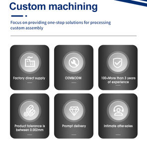 Nouveau modèle de services d'usinage CNC personnalisés OEM pour pièces en aluminium - Fabricant du Guangdong avec usinage - Product Image 5