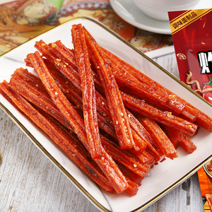 OEM Vente en gros Marque privée personnalisée Snacks Latiao traditionnels chinois épicés, en forme de bandes de gluten exotiques, en sachet, à base de céréales - Product Image 5